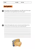 Vorschau - Arbeitsblätter - Nachkriegsliteratur BRD: Literatur nach 1945, Themen &Autoren - Seite 3