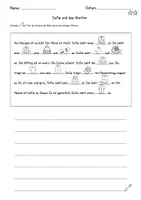 Vorschau - Arbeitsblätter - DaZ / DaF / Deutsch Grundschule - Schreiben - Kleidung - Abschreibtext - Seite 2