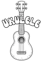 Vorschau - Unterrichtsreihen - Ukulele Lapbook - Kopiervorlage - Seite 1