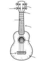 Vorschau - Unterrichtsreihen - Ukulele Lapbook - Kopiervorlage - Seite 2