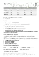 Vorschau - Arbeitsblätter - 4 Fälle/ Vier Fälle/ Basiswissen Arbeitsblatt - Deckblatt