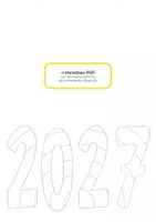 Vorschau - Mal- und Bastelvorlagen - * 2027 * Kalender zum Ausdrucken & selber gestalten | KUNST Grundschule (A4 hoch) - Seite 3