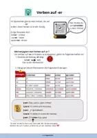 Vorschau - Arbeitsblätter - Materialpaket Spanisch: "Verben auf -er / -ir" - Seite 1