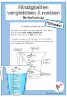 Vorschau - Arbeitsblätter - Materialpaket - Hohlmaße / Liter & Milliliter - Seite 1