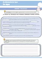 Vorschau - Arbeitsblätter - Die Höhenstufen der Alpen - Höhenstufen & Höhengrenzen (Arbeitsblätter + PowerPoint) - Seite 3