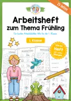 Vorschau - Arbeitsblätter - Materialpaket zum Frühling: 1. Klasse (25 Arbeitsblätter) - Deckblatt