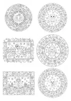 Vista previa - Manualidades / Dibujos para colorear - 6 Mandalas de Otoño: Creatividad, Relajación y Atención Plena - página 3