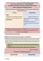 Vorschau - Stundenentwürfe - Deutscher Bund - Deutschland und Europa nach 1815 - Seite 1