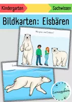 Vorschau - Stundenentwürfe - Polartiere - Bundle für Kindergarten und Anfangsunterricht - Seite 1