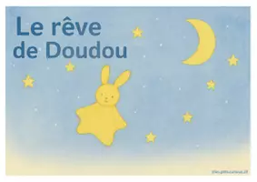 Aperçu - Préparation de séance / Séance complète - kamishibaï - Le rêve de doudou - - Page de couverture
