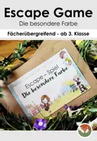 Vorschau - Spiele - Escape-Spiel: Die besondere Farbe - Deckblatt