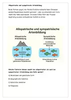 Vorschau - Arbeitsblätter - Evolution Artenbildung allopatrisch sympatrisch Text Grafik Aufgaben Lösung - Seite 2