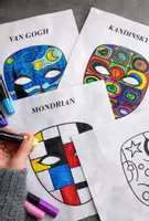 anteprima - Materiale interattivo - Carnevale e arte - Pagina di copertina