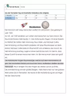 Vorschau - Arbeitsblätter - Text der Woche _ Mondlandung_ Klasse 4 - Deckblatt