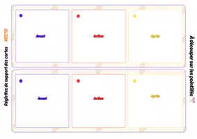 Aperçu - Apprentissages en autonomie - Extrait : 4 situations à reconstituer – avant / action / après – GS - Page 3