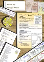 Vorschau - Arbeitsblätter - Ablauf der Heiligen Messe für kleine Kinder und für die Firmung - Deckblatt