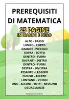 anteprima - Esercizi - PREREQUISITI MATEMATICA CLASSE PRIMA - Pagina di copertina