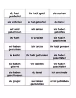 Vorschau - Arbeitsblätter - Legekarten Zeitformen - Seite 3