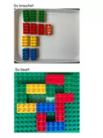 Vorschau - Stationenlernen - Duplo-Bauanleitungen - Deckblatt