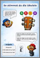 Vorschau - Arbeitsblätter - Die Stimmung der Ukulele - Seite 3