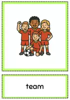 Vorschau - Bildkarten - SPORT - PICTURE & WORD CARDS (Englisch Bildkarten) - Seite 1