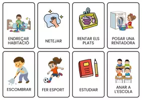 Vista previa - Tarjetas / Manipulativos - FITXES RUTINES - página 2