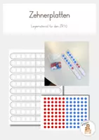 Vorschau - Fördermaterial/Inklusion - Legeplatten - Legematerial im ZR10 - Deckblatt
