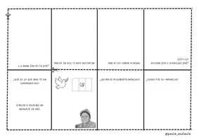 Vista previa - Otros - Día de la Paz. Minibook: Rigoberta Menchú - página 1