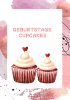 Vorschau - Mal- und Bastelvorlagen - Geburtstags Cupcake/Muffin- Geburtagskalender für die Klasse - Deckblatt