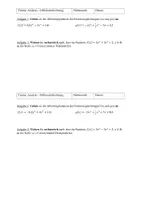 Vorschau - Klassenarbeiten - Test 5 M EF Analysis - Deckblatt