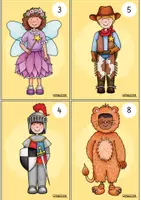 Vorschau - Arbeitsblätter - Lesespaziergang Karneval Fasching siebenfach differenziert Pultperle - Seite 2