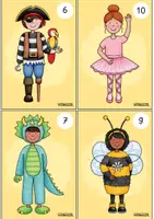 Vorschau - Arbeitsblätter - Lesespaziergang Karneval Fasching siebenfach differenziert Pultperle - Seite 3