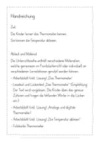 Vorschau - Stundenentwürfe - Temperatur Thermometer Wetter Unterrichtseinheit - Seite 2