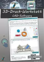 Vorschau - Arbeitsblätter - 3D-Druck-Werkstatt: CAD-Software (AB + Video) - Deckblatt