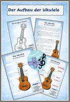 Vorschau - Arbeitsblätter - Die Ukulele - Der Aufbau - Seite 1