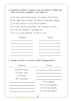 Vorschau - Arbeitsblätter - Präteritum und Perfekt - Zeitformen 3./4. Klasse - Seite 1