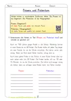 Vorschau - Arbeitsblätter - Präsens und Präteritum - Zeitformen Klasse 3 - Deckblatt