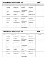 Vorschau - Lehrpläne/Lehrermaterial - Auffälligkeiten Störung Protokoll - Seite 3