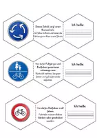 Vorschau - Stationenlernen - Verkehrserziehung Lapbook und Lernkarten - Seite 3