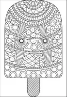 Vorschau - Mal- und Bastelvorlagen - Eiscreme mandalas Ausmalvorlagen für Klassen 1–6 - Seite 3