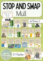 Vorschau - Spiele - Stop and Swap Müll - 31 Karten (Quiz) - Deckblatt