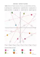 Vorschau - Arbeitsblätter - Allgemeine LINEARE FUNKTIONEN zeichnen (Arbeitsblatt) - Seite 3