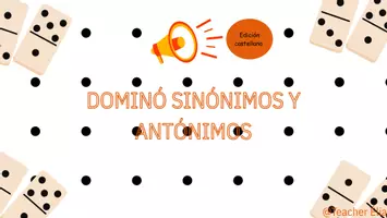 Vista previa - Juegos / Gamificación - SINÓNIMOS Y ANTÓNIMOS - Portada