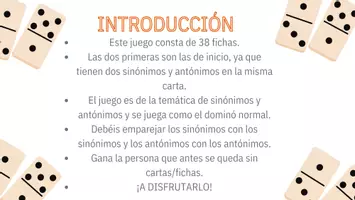 Vista previa - Juegos / Gamificación - SINÓNIMOS Y ANTÓNIMOS - página 2