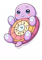 Voorbeeld - Schildpad rekenen - Pagina 1