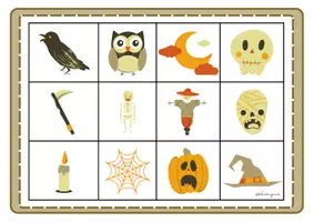 Aperçu - Jeux - Bingo - Halloween - Page 2