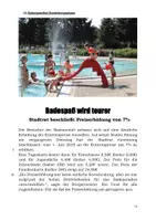 Vorschau - Stundenentwürfe - Unterrichtsentwurf: Prozentrechnung im Alltag - Zeitungsartikel überprüfen & Leserbrief schreiben l Mathematik Klasse 6-7 - Deckblatt