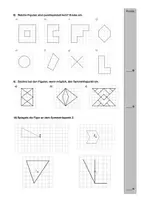Vorschau - Stationenlernen - Achsensymmetrie Klasse 5 - Differenzierte Unterrichtsreihe mit Stationenarbeit & Klassenarbeit - Seite 3
