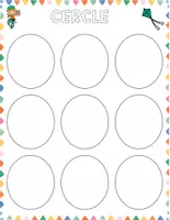 Aperçu - Feuilles d'exercices - Découvrons les formes ! Mon premier cahier d’activités - Page 2