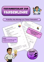 Vorschau - Stundenentwürfe - KUNST-Bundle: 20 Materialpakete zum Thema Farbenlehre!! - Seite 1